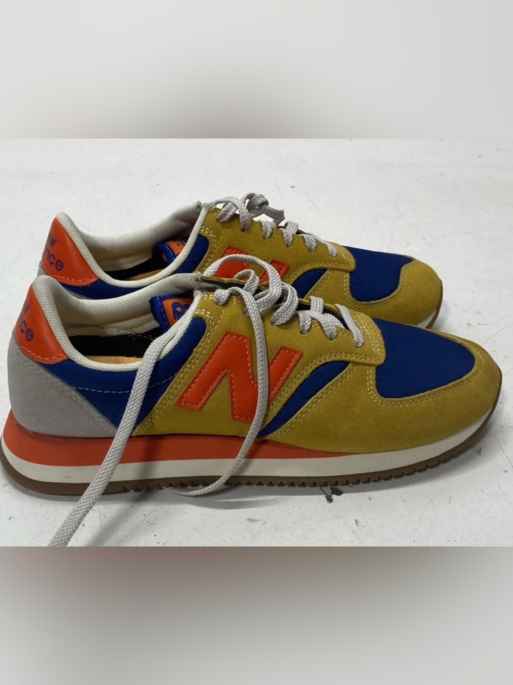 New Balance Sneakers in Yellow, Blue and Orange